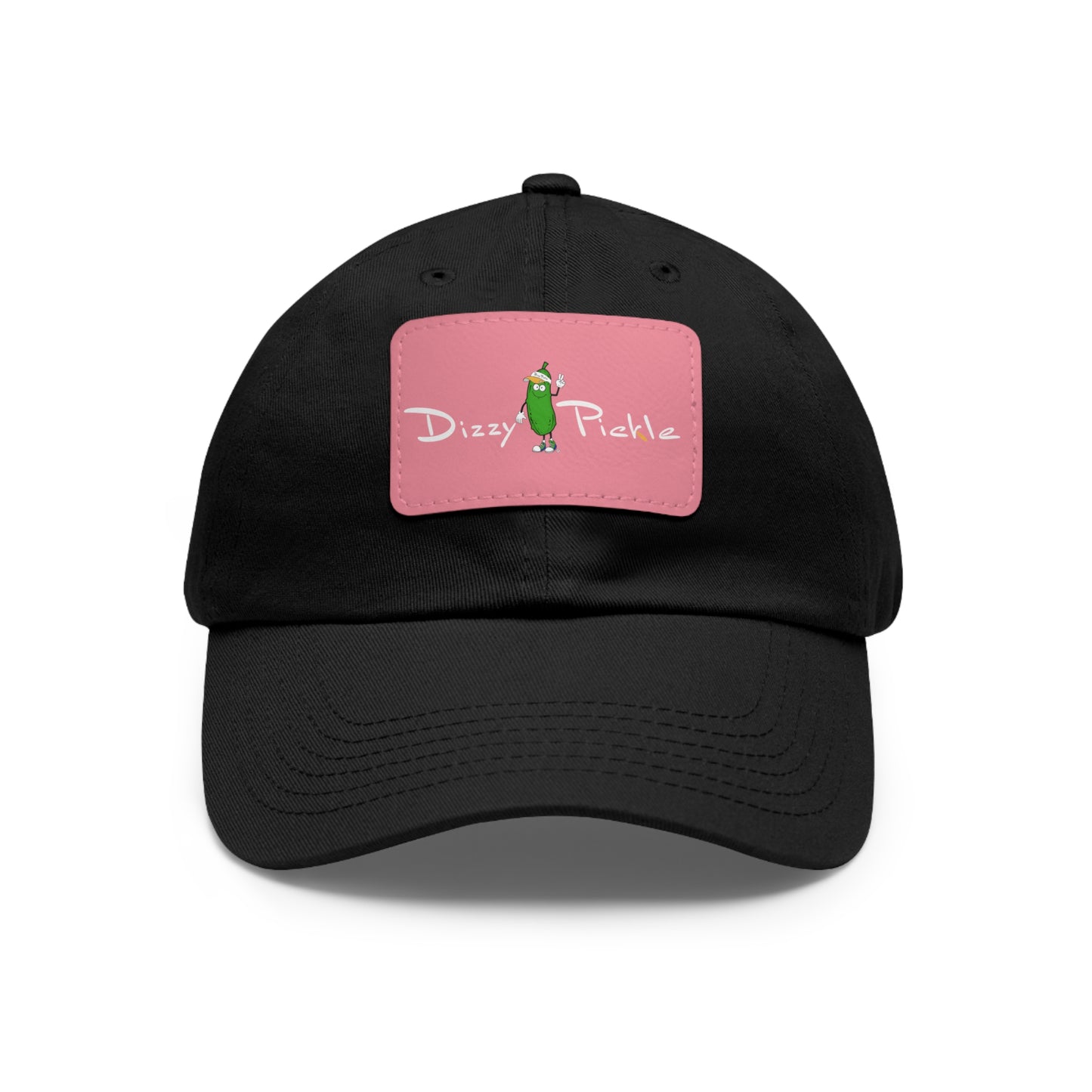 Dizzy Pickle DZY P Classic Unisex low-profile Hat with Leather Patch v2