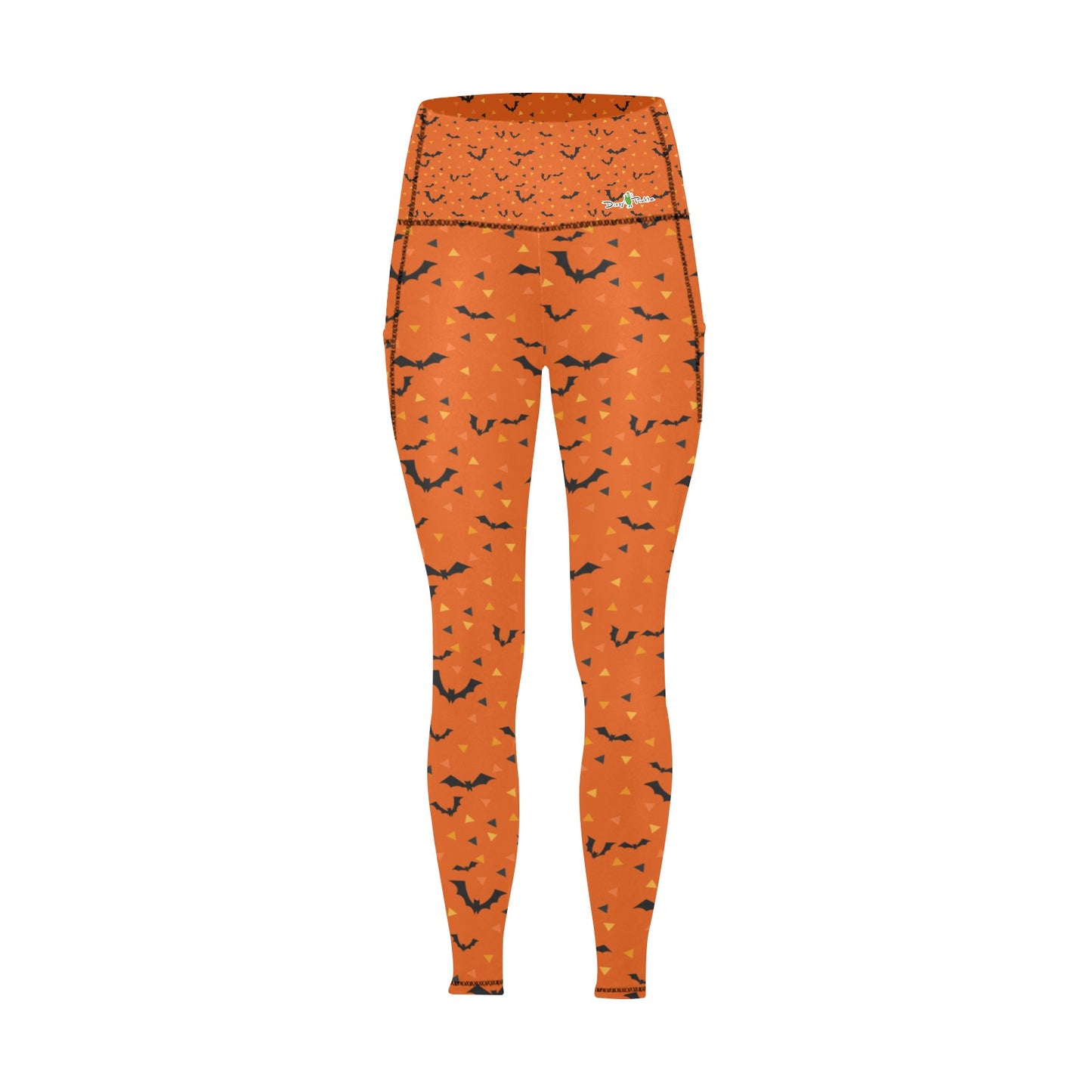 Dizzy Pickle Halloween 10314 Women's Pickleball Performance Leggings (Ankle Length, High-Waisted, & Two Side Pockets)