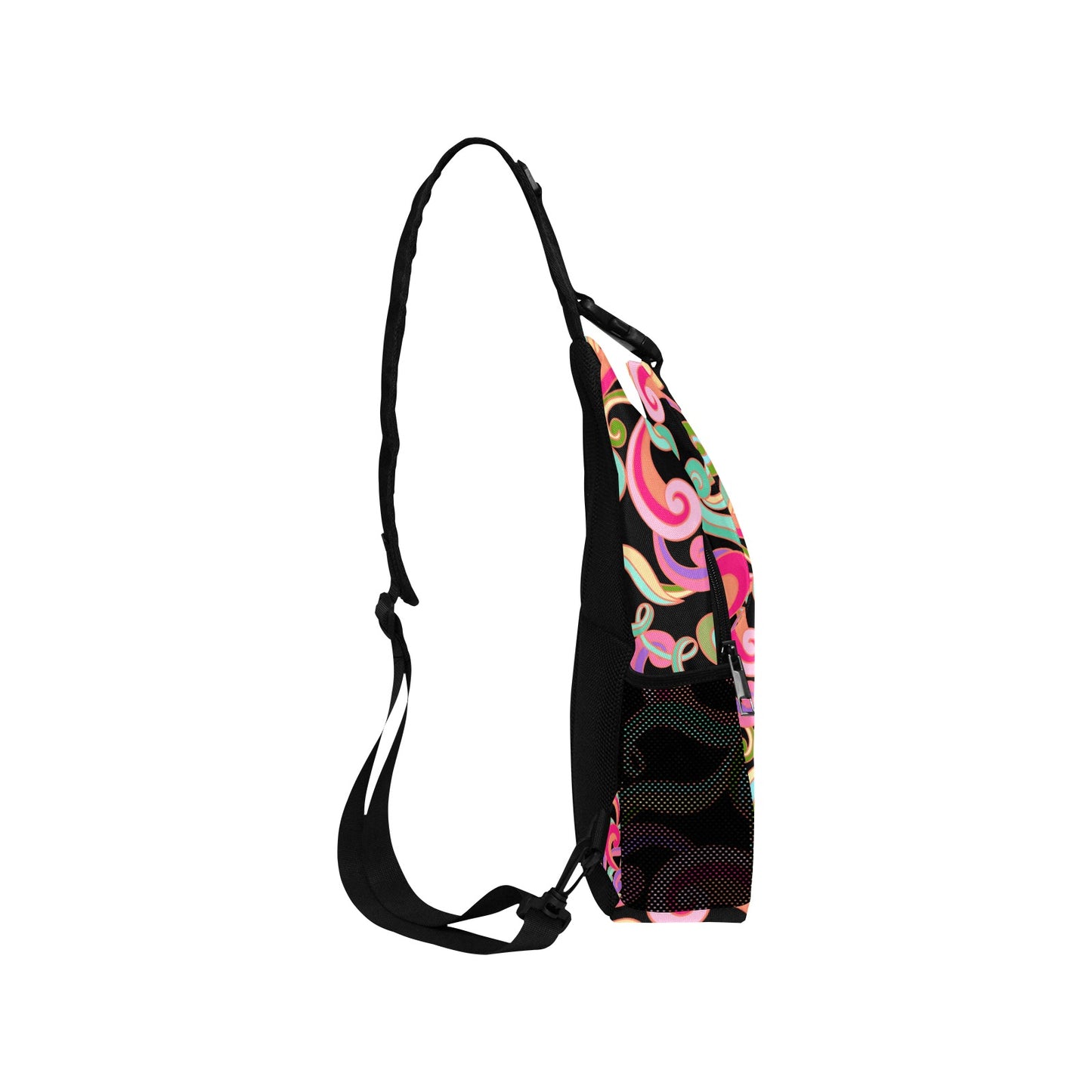 Dizzy Pickle Anna Black Pickleball Grab-N-Go Crossbody Casual Chest Bag