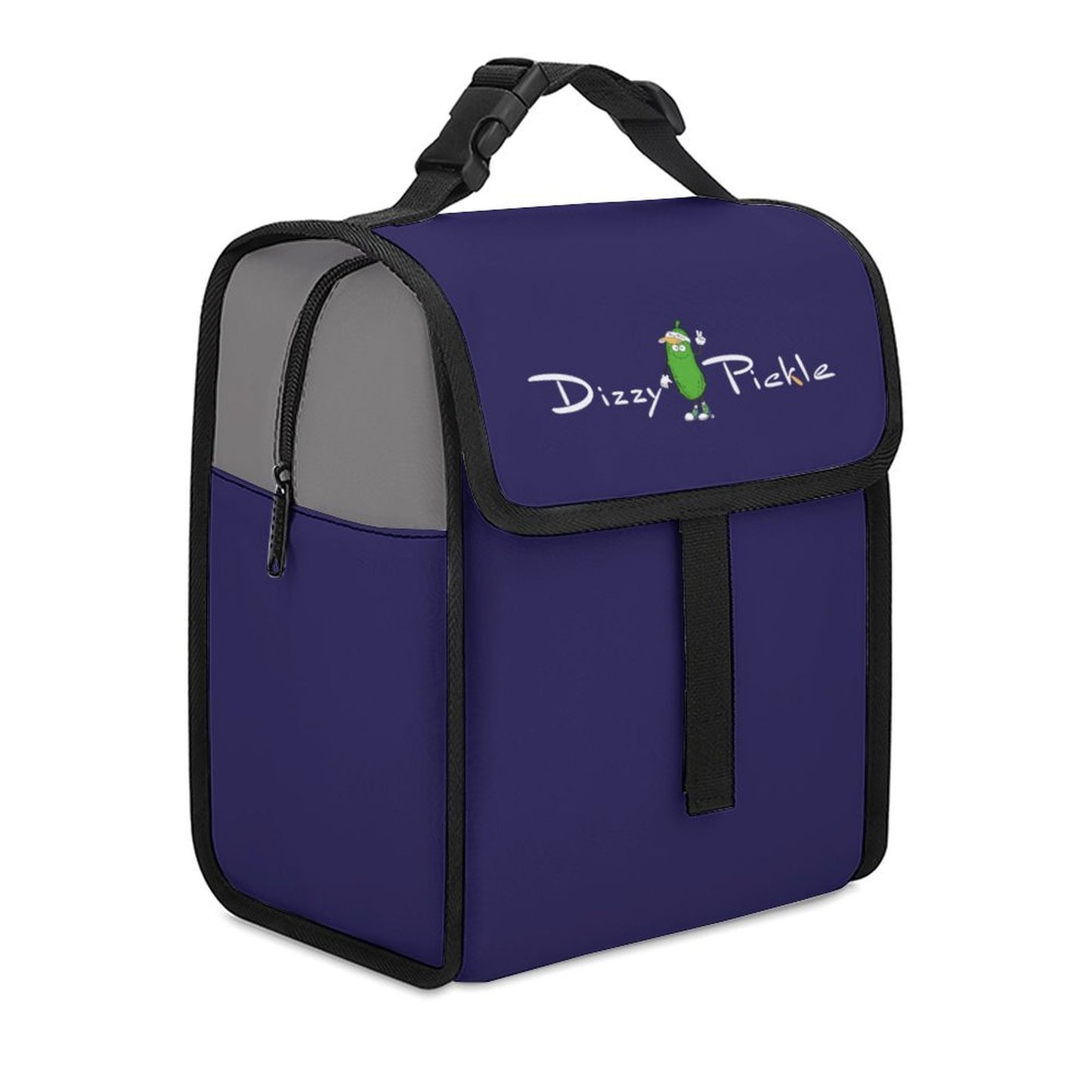 Custom Flip Top Insulated Lunch Bag Thermal Cooler Tote With Handle