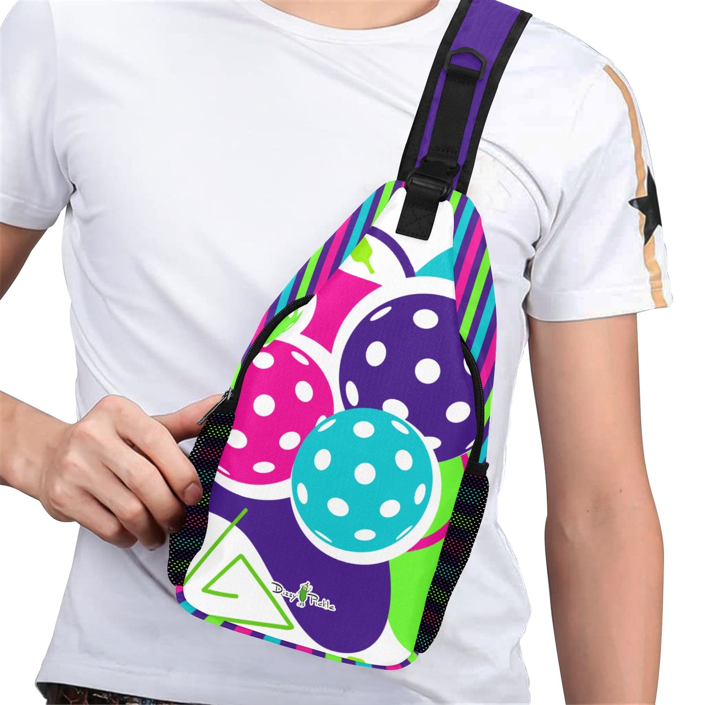 Dizzy Pickle Diana Pickleball Grab-N-Go Crossbody Casual Chest Bag