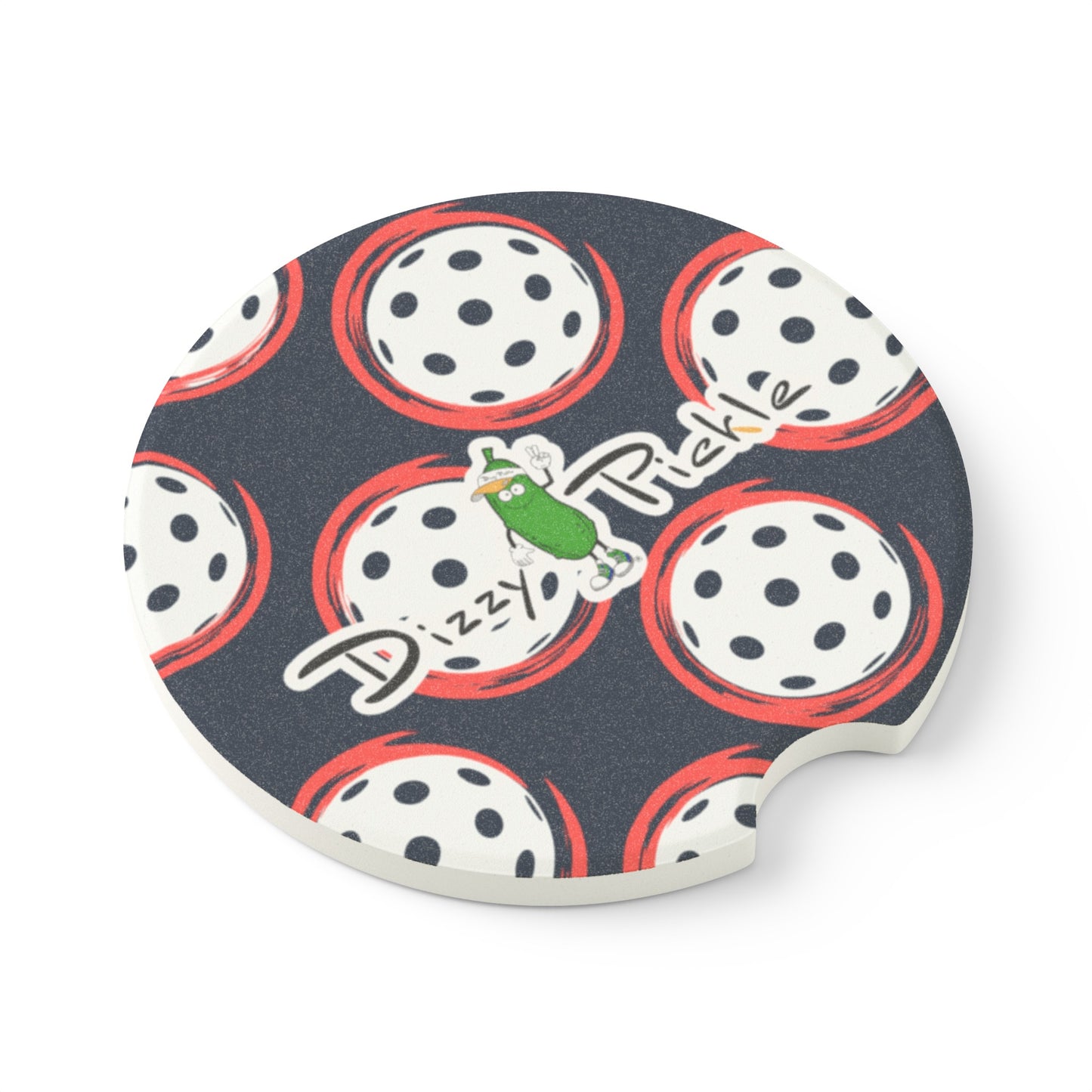 Dizzy Pickle Van Main Soapstone Car Coaster