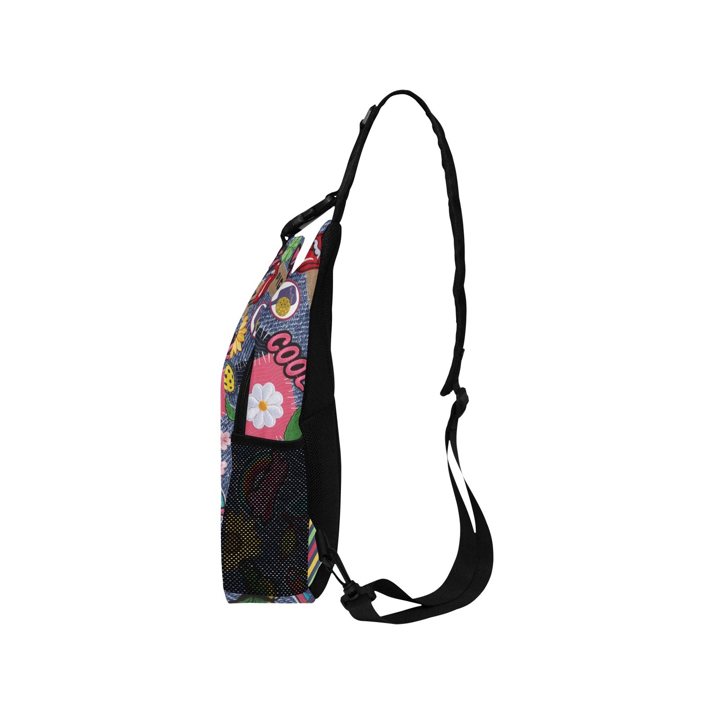 Dizzy Pickle Amy Patches Pickleball Grab-N-Go Crossbody Casual Chest Bag