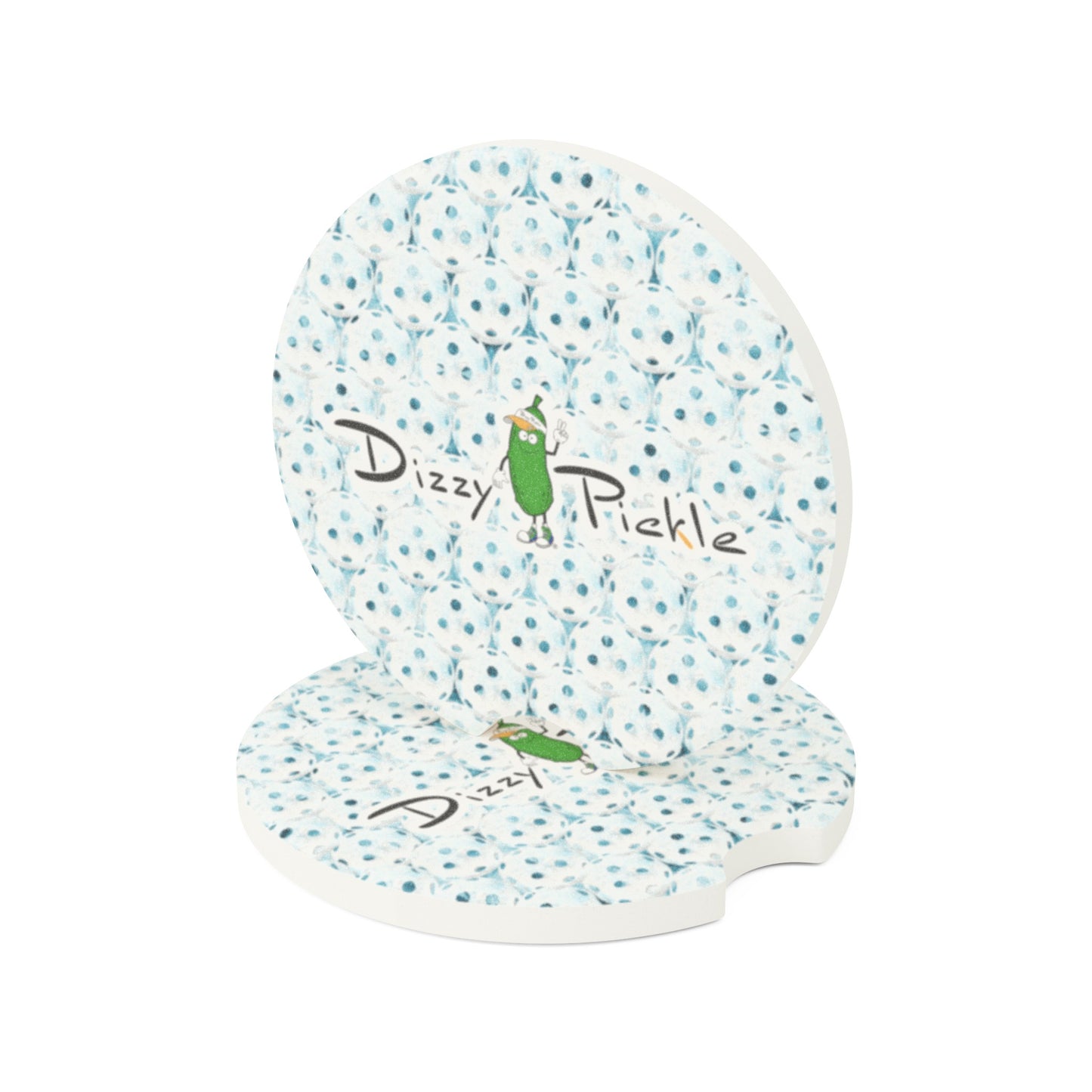 Dizzy Pickle Heidi TW Balls Soapstone Car Coaster