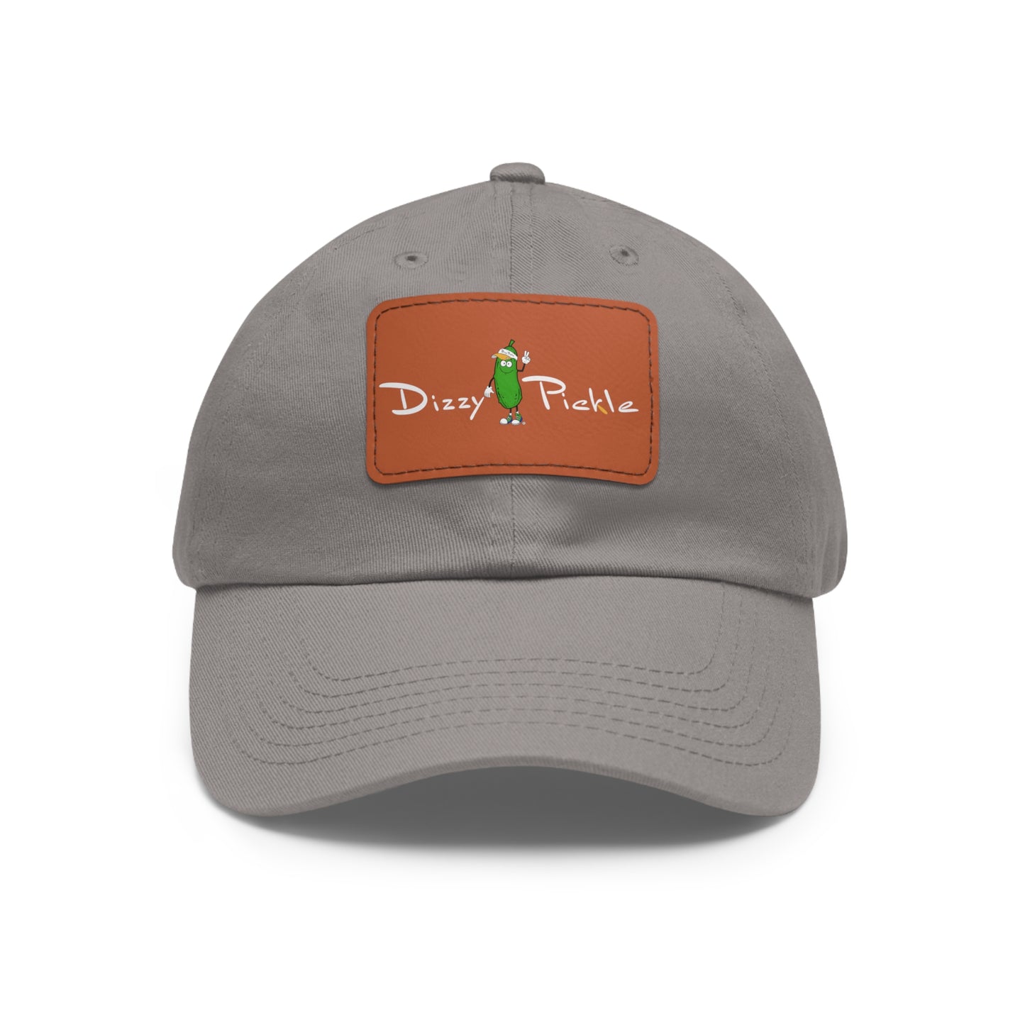 Dizzy Pickle DZY P Classic Unisex low-profile Hat with Leather Patch v2