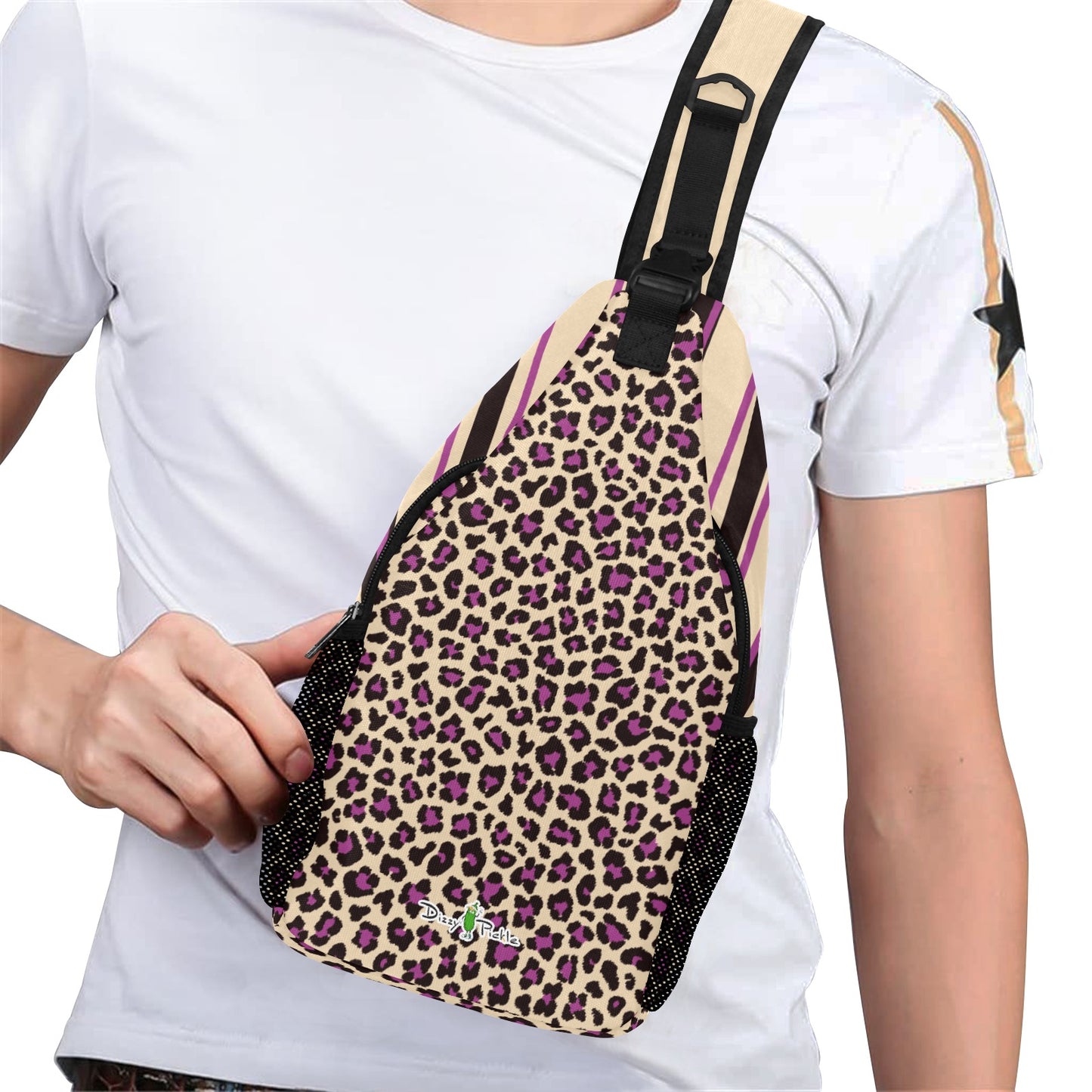 Dizzy Pickle Amber BPB Pickleball Grab-N-Go Crossbody Casual Chest Bag