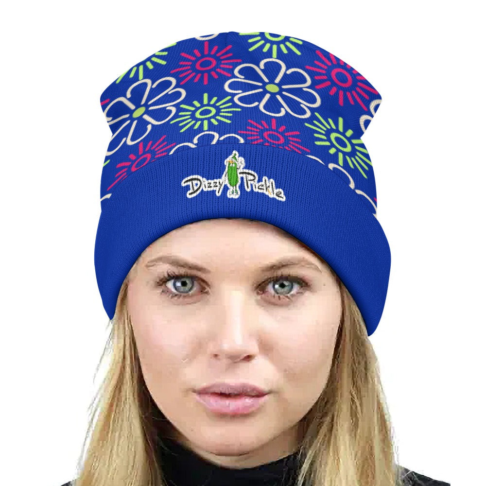 Dizzy Pickle April Royal Blue One-Size Knitted Beanie