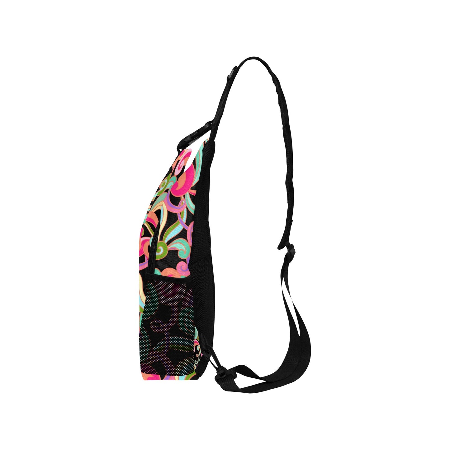 Dizzy Pickle Anna Black Pickleball Grab-N-Go Crossbody Casual Chest Bag