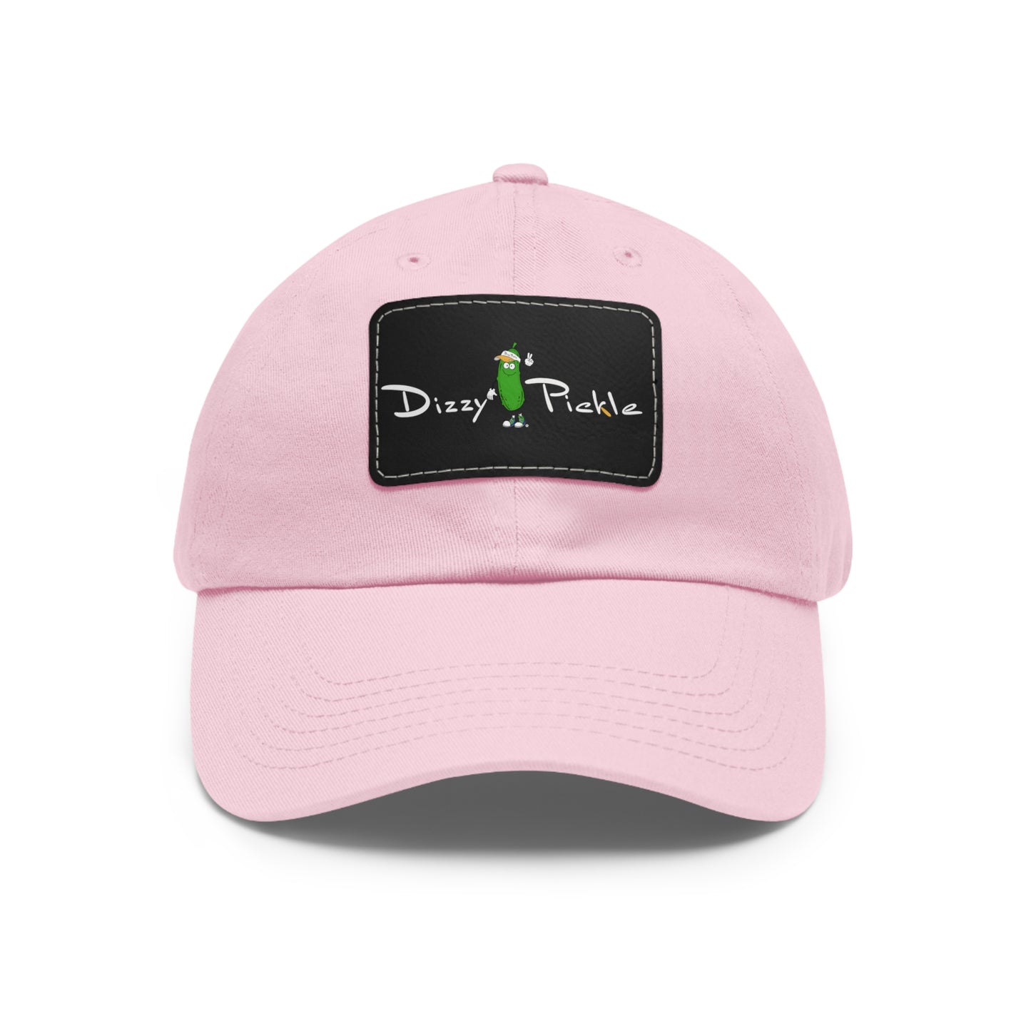 Dizzy Pickle DZY P Classic Unisex low-profile Hat with Leather Patch v2