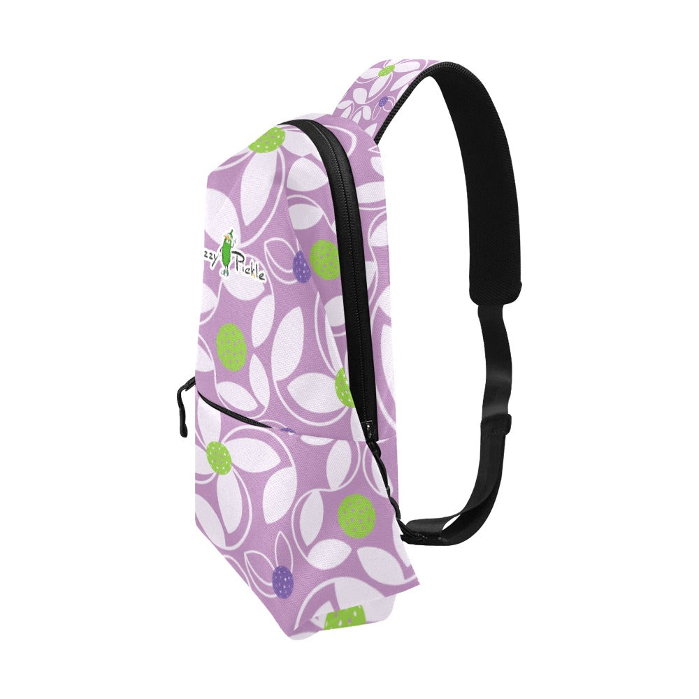 Dizzy Pickle Beth Lavender Pickleball Utility Crossbody Single-Shoulder Bag