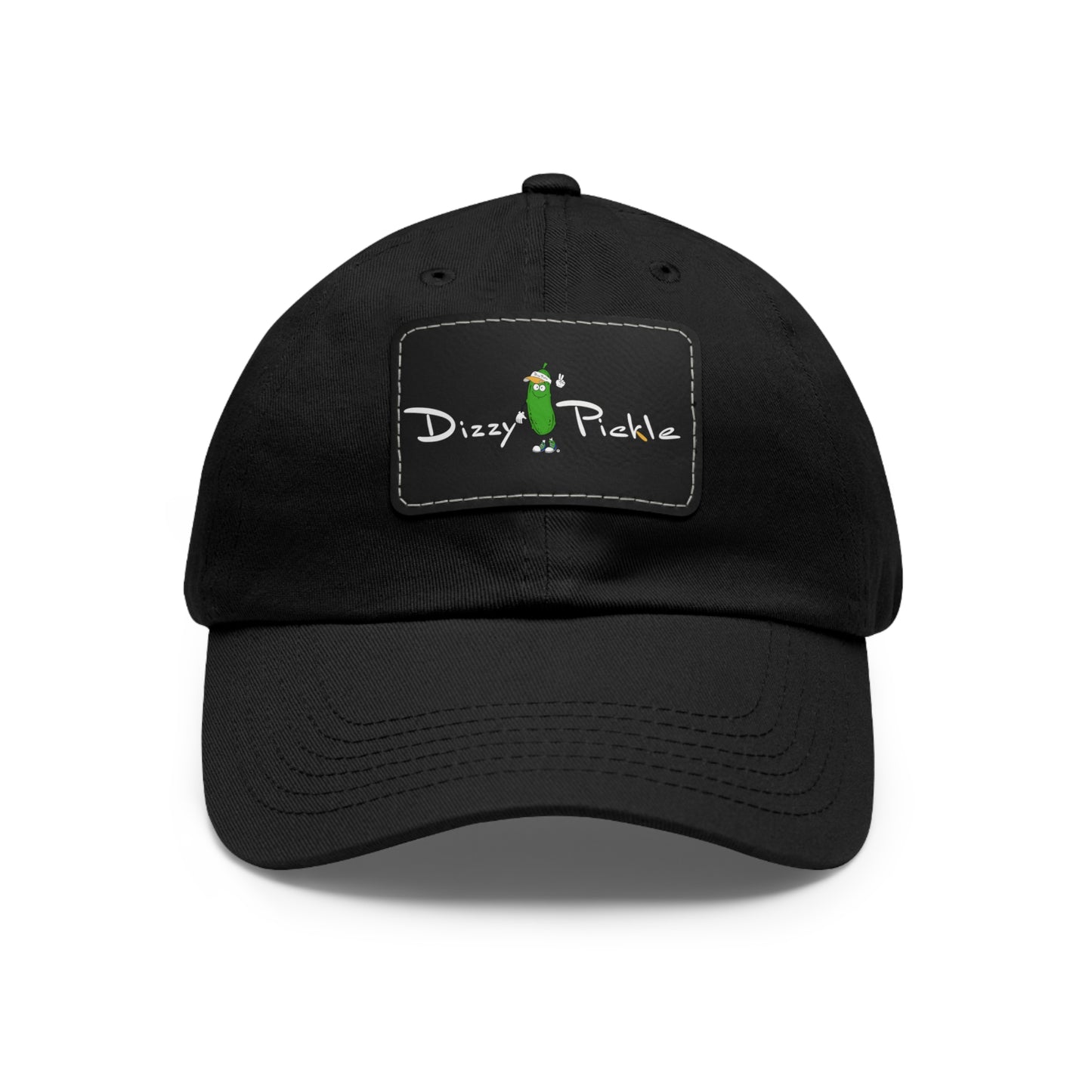 Dizzy Pickle DZY P Classic Unisex low-profile Hat with Leather Patch v2