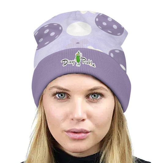 Dizzy Pickle Sophie Blooms and Balls One-Size Knitted Beanie