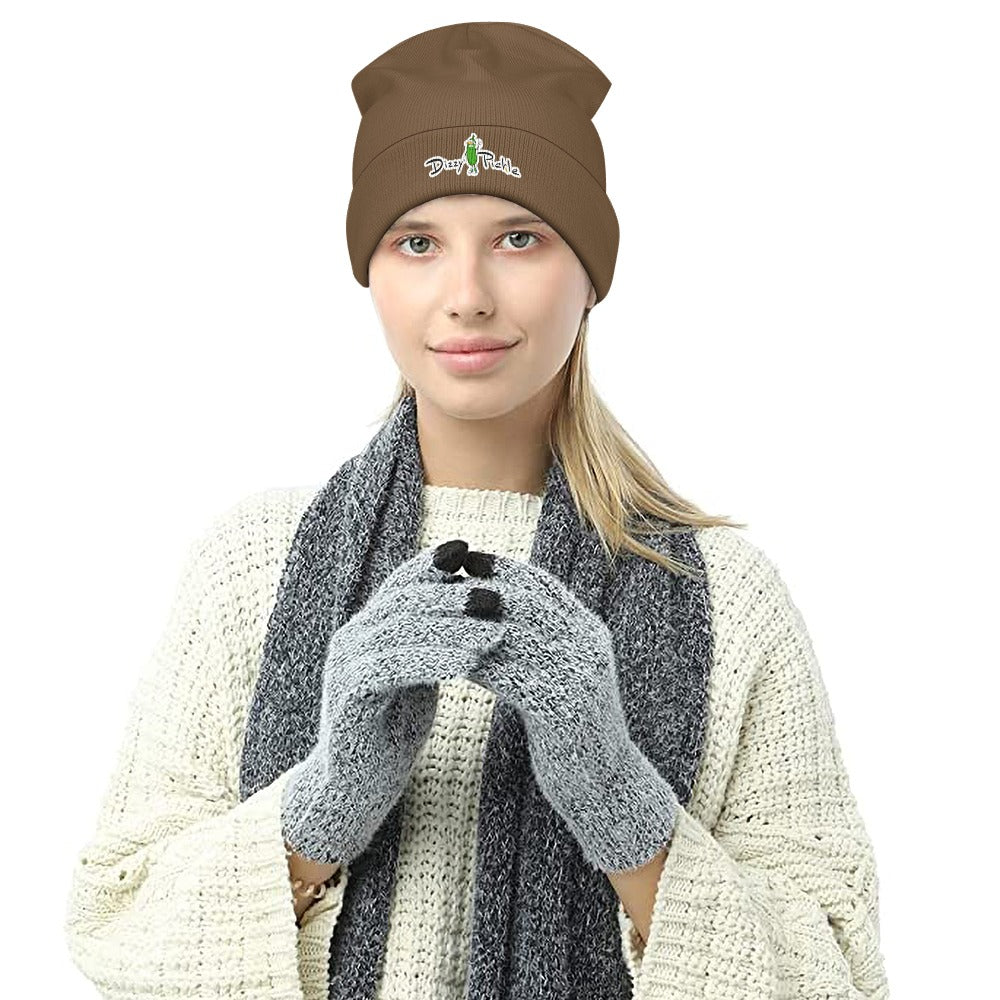 Dizzy Pickle DZY P Classic Saddle Brown Unisex Knitted Beanie