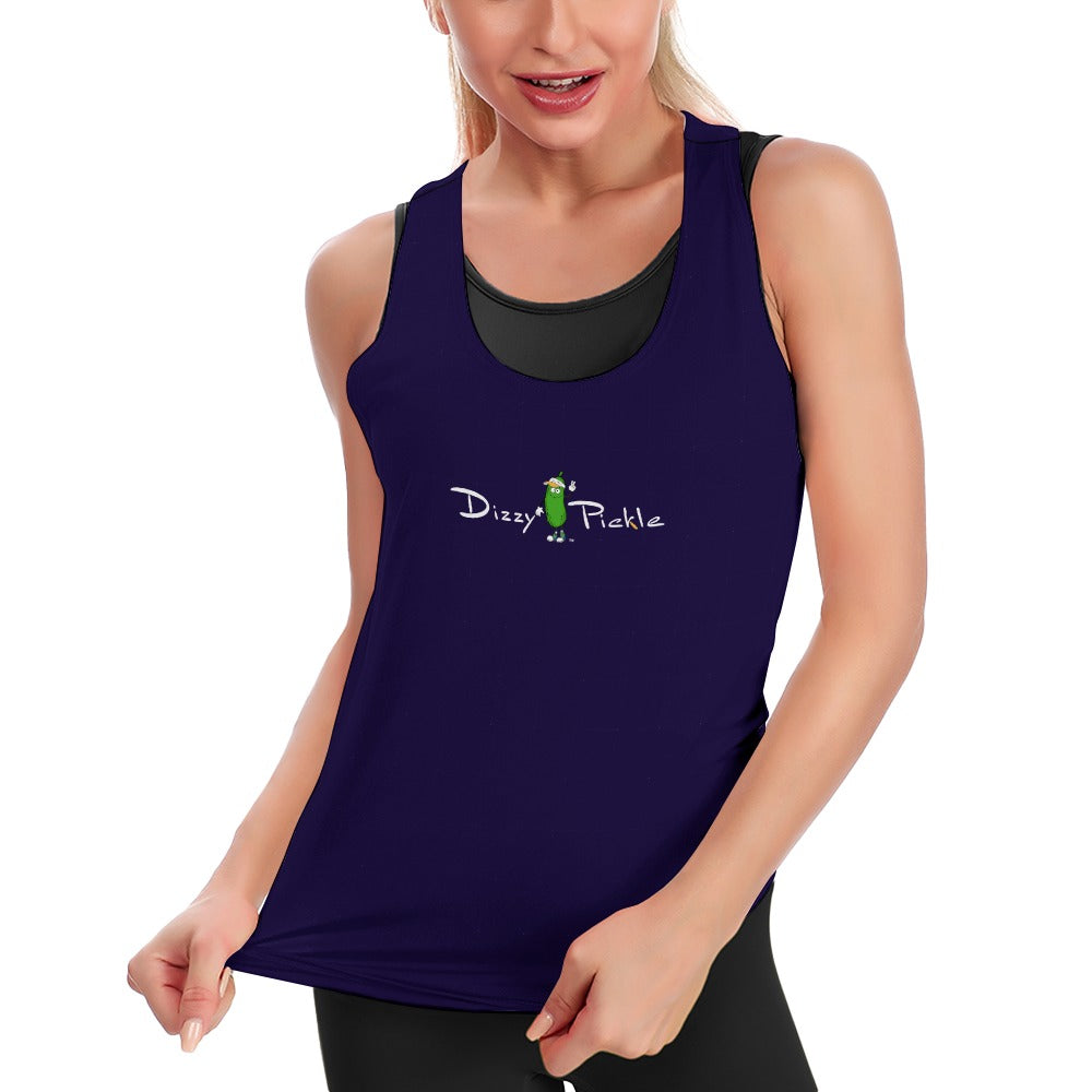 Dizzy Pickle DZY P Classic 2307 Women's Pickleball Sweat-Absorbing Sleeveless Tie-Back Vest