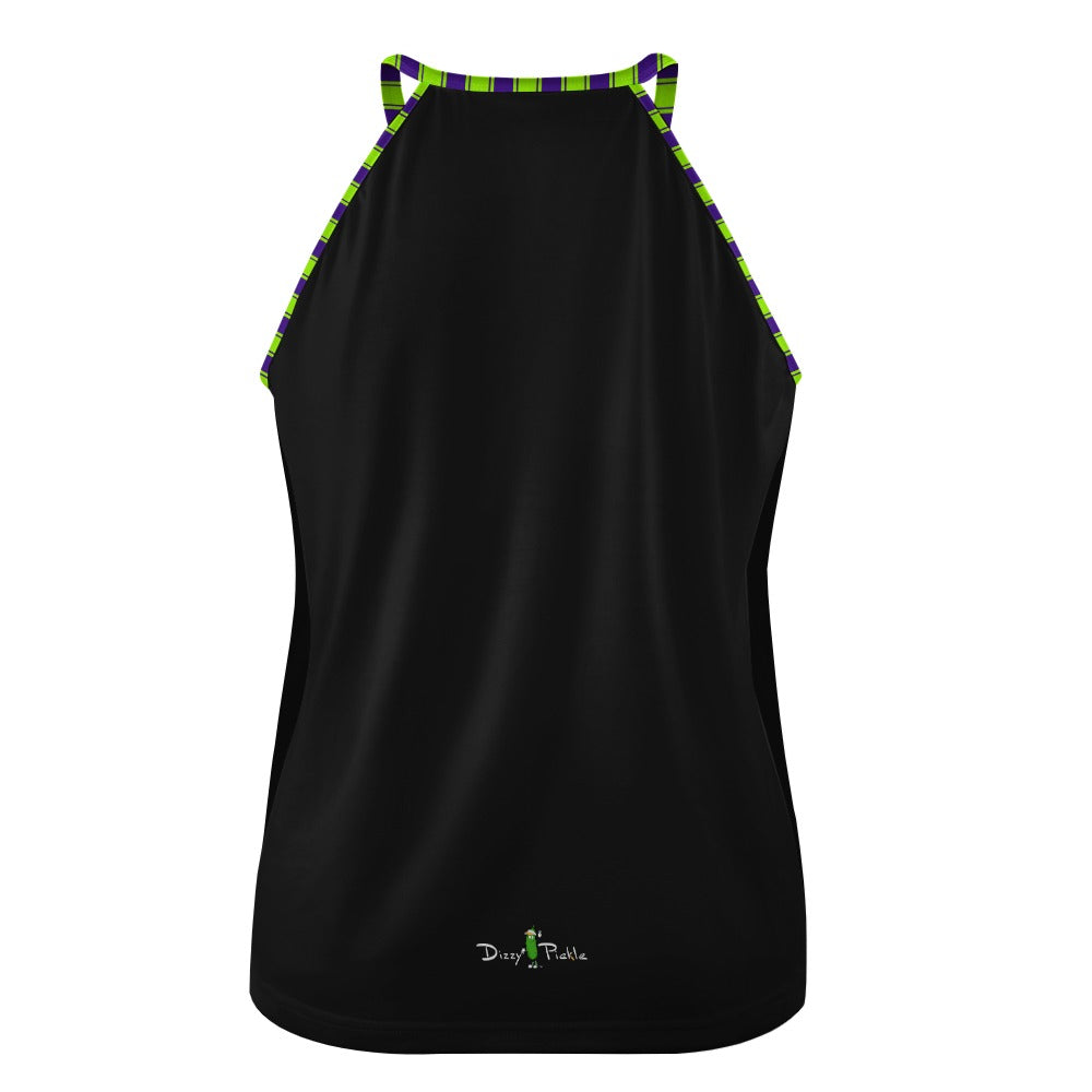 Dizzy Pickle Dinking Diva Hearts BG Women's Pickleball Crew Neck Vest