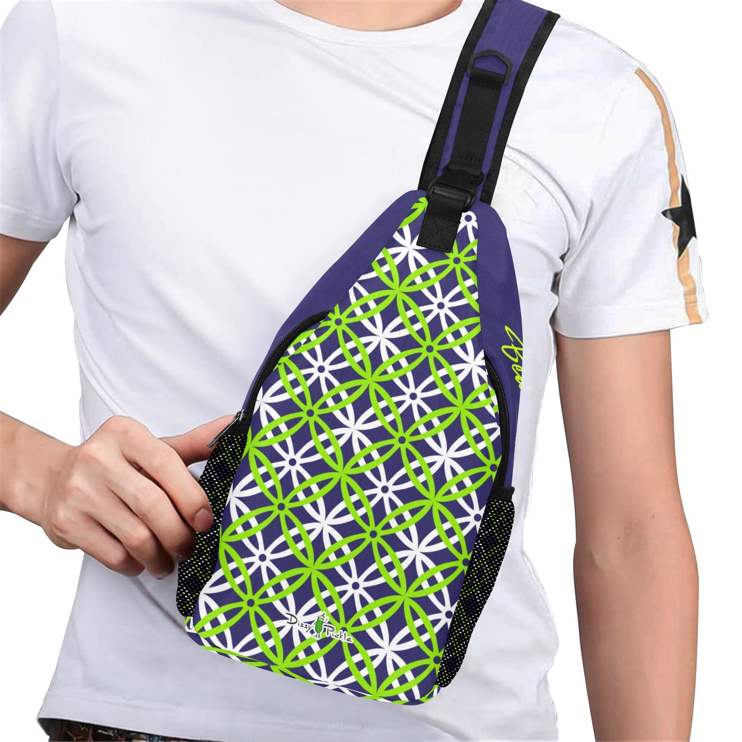 Dizzy Pickle Beautiful Pickleball Grab-N-Go Crossbody Casual Chest Bag