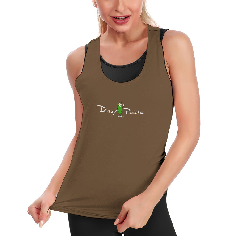 Dizzy Pickle DZY P Classic 2307 Women's Pickleball Sweat-Absorbing Sleeveless Tie-Back Vest