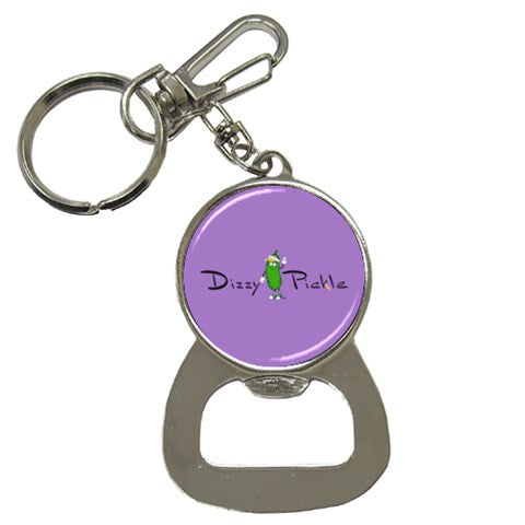 Dizzy Pickle DZY P Classic Lavender Bottle Opener Key Chain Bottle Opener Key Chain