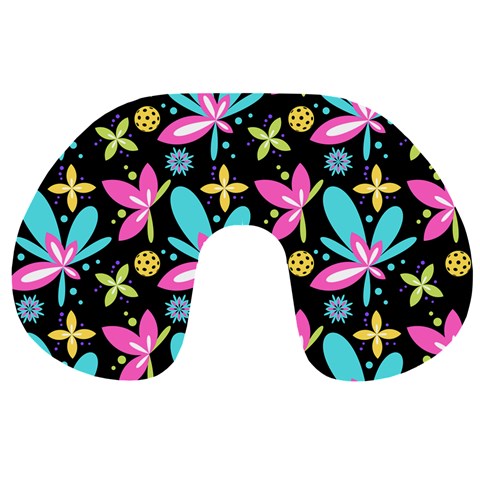 Dizzy Pickle Donna Black Pickleball Tournament Travel Neck Pillow