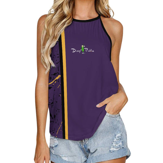 Dizzy Pickle Lynne Purple Women's Pickleball Crew Neck Vest