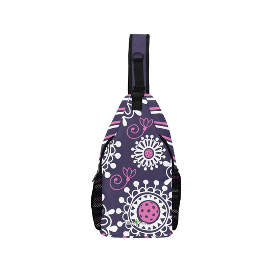 Dizzy Pickle Coming Up Daisies PP Pickleball Grab-N-Go Crossbody Casual Chest Bag