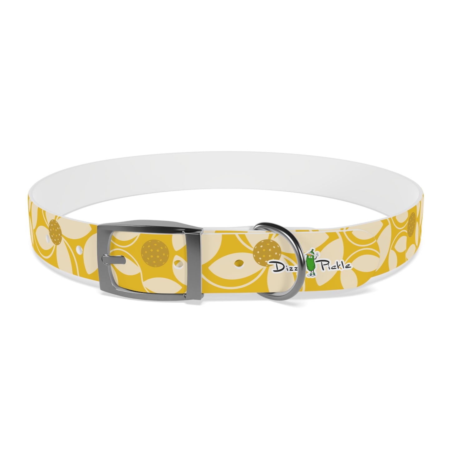 Dizzy Pickle Beth Gold Pickleball Dog Collar