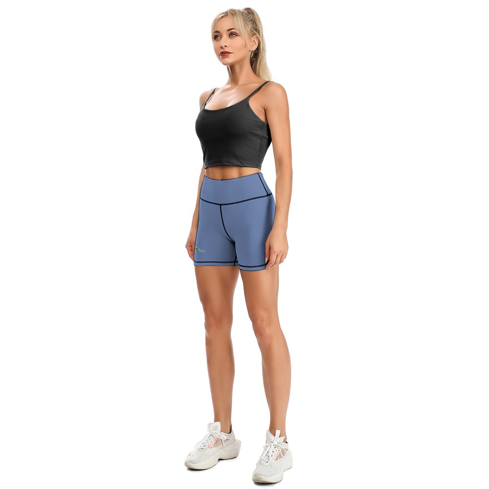 Dizzy Pickle DZY P Classic Cornflower Blue Women's Comfortable Skinny Sports Yoga Shorts