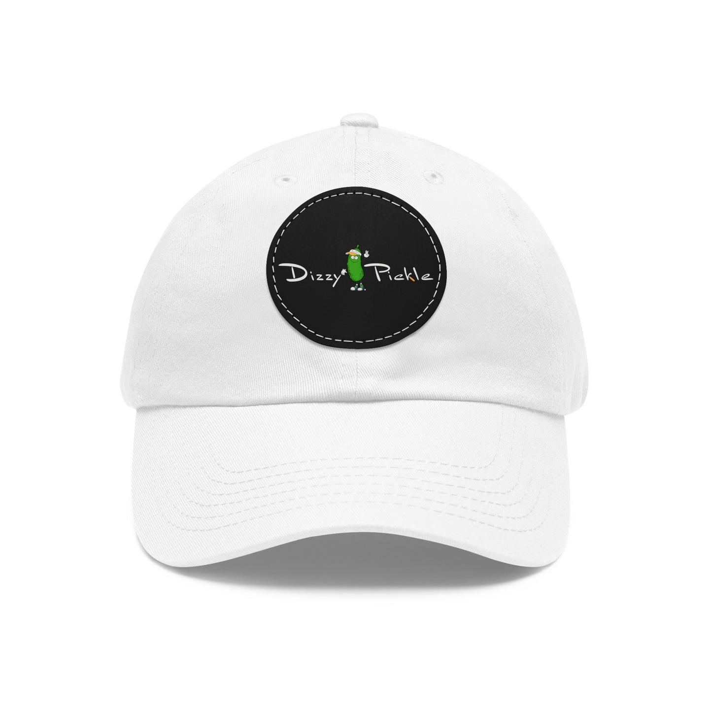 Dizzy Pickle DZY P Classic Unisex low-profile Hat with Round Leather Patch