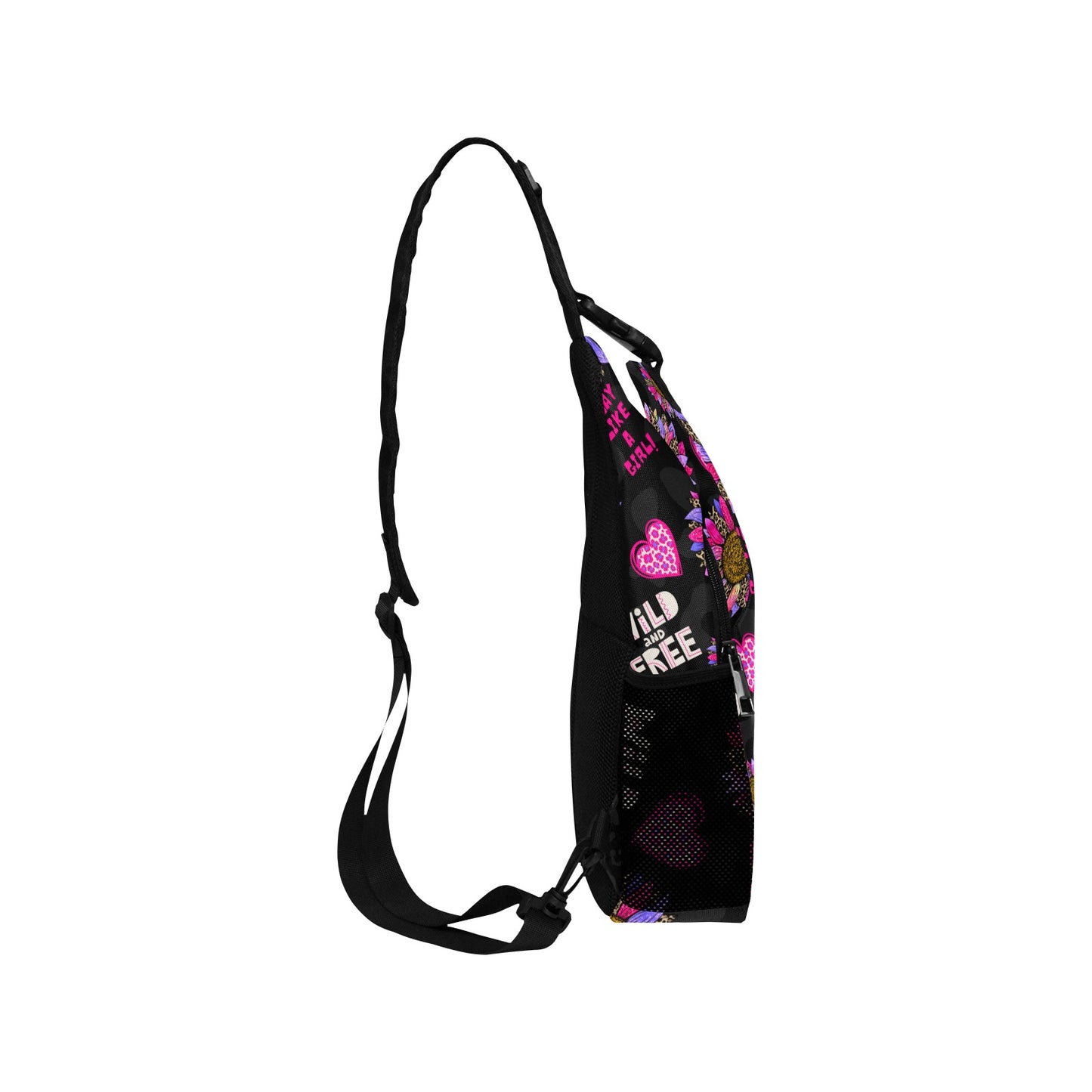 Dizzy Pickle Amber Wild and Free Pickleball Grab-N-Go Crossbody Casual Chest Bag