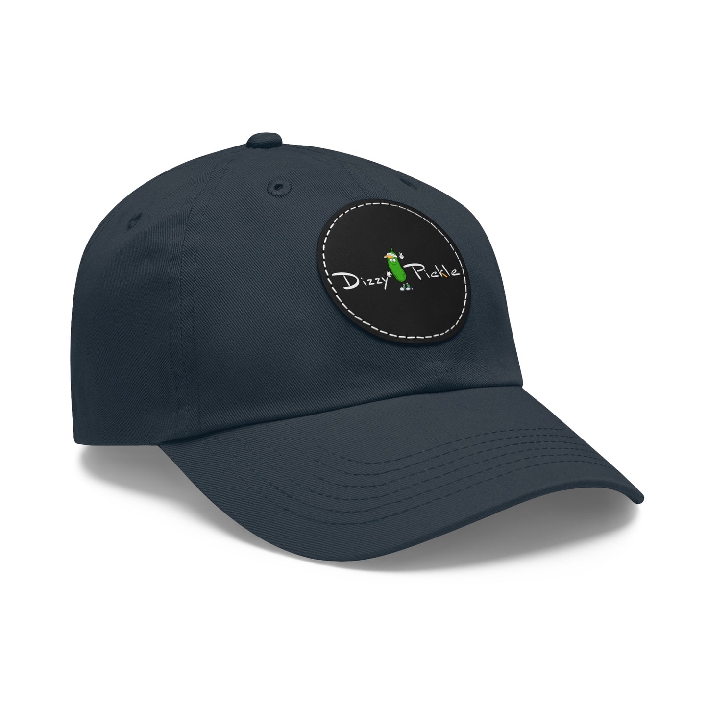 Dizzy Pickle DZY P Classic Unisex low-profile Hat with Round Leather Patch