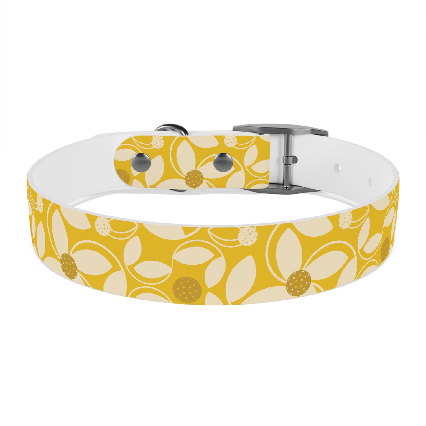 Dizzy Pickle Beth Gold Pickleball Dog Collar