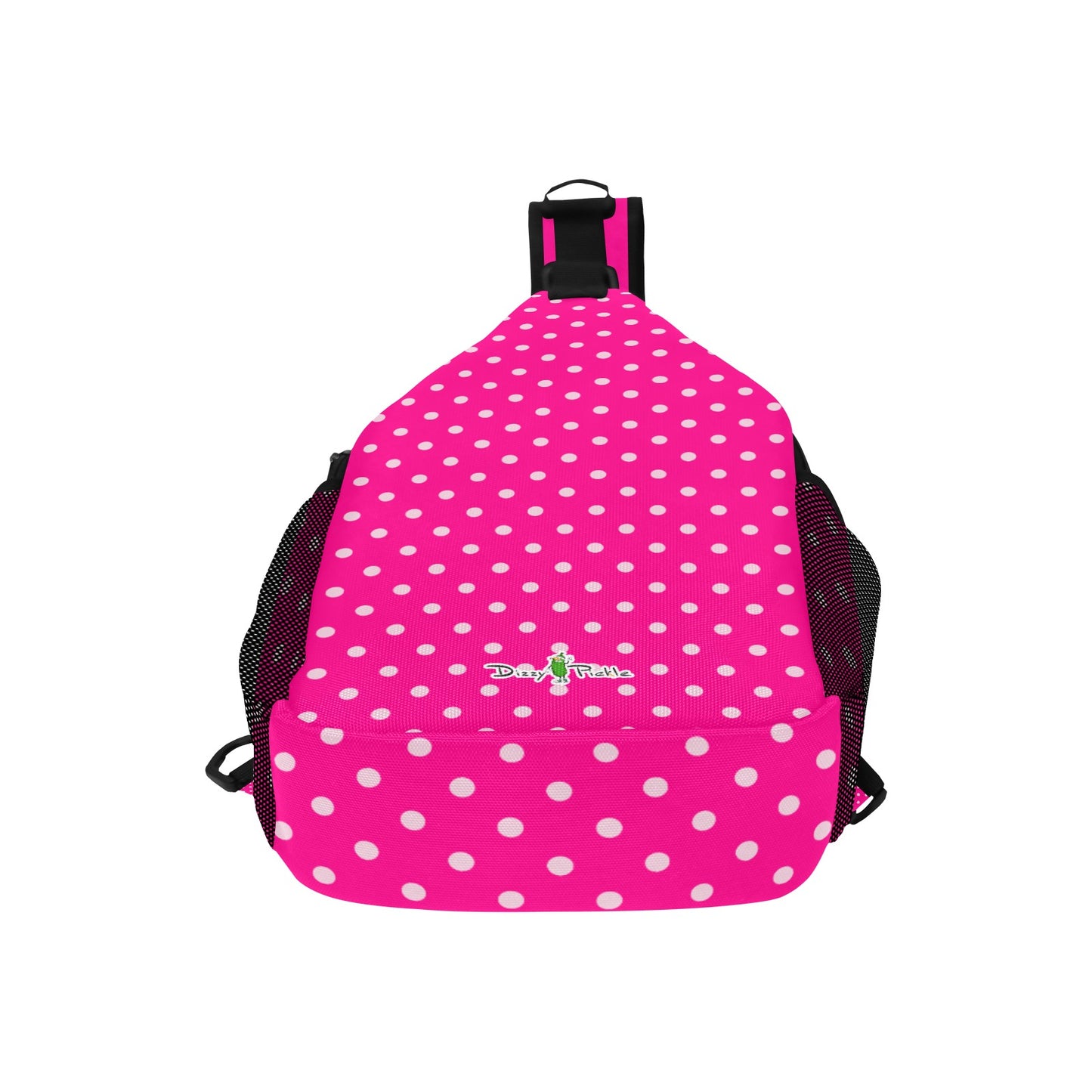 Dizzy Pickle Avery Polka Dots Pickleball Grab-N-Go Crossbody Casual Chest Bag