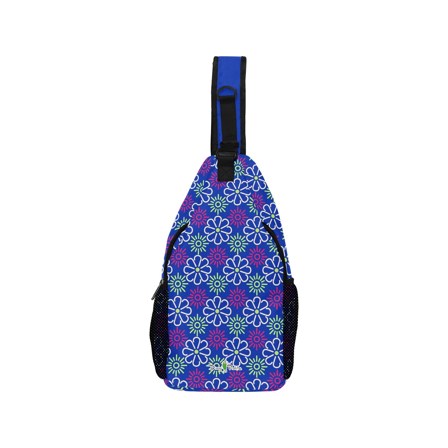 Dizzy Pickle April Blue Pickleball Grab-N-Go Crossbody Casual Chest Bag