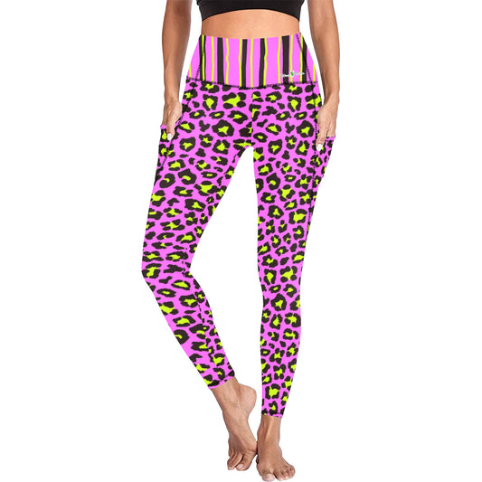 Dizzy Pickle Amber BPG  Women's Pickleball Performance Leggings (Ankle Length, High-Waisted, & Two Side Pockets)