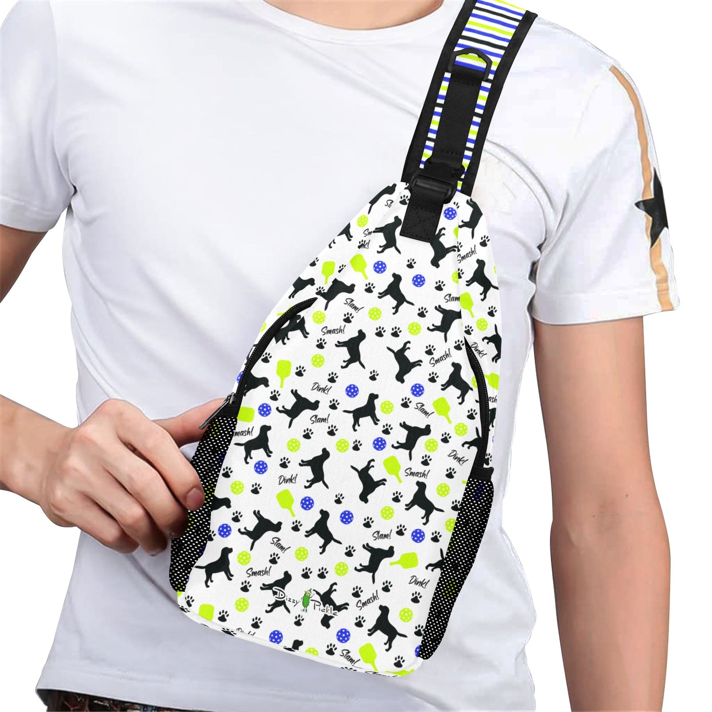 Dizzy Pickle Connie Pickleball Grab-N-Go Crossbody Casual Chest Bag