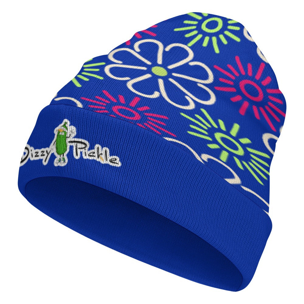 Dizzy Pickle April Royal Blue One-Size Knitted Beanie