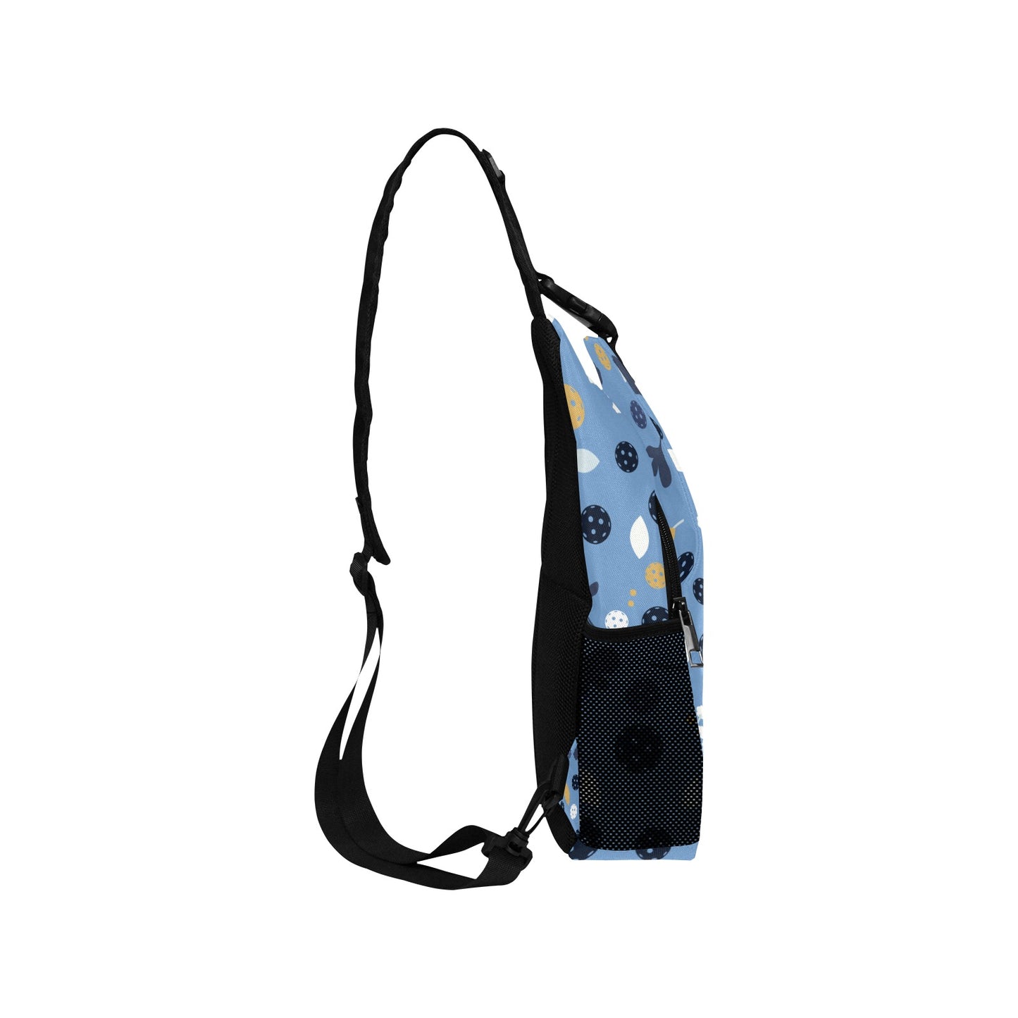 Dizzy Pickle Lesley Light Blue Pickleball Grab-N-Go Crossbody Casual Chest Bag