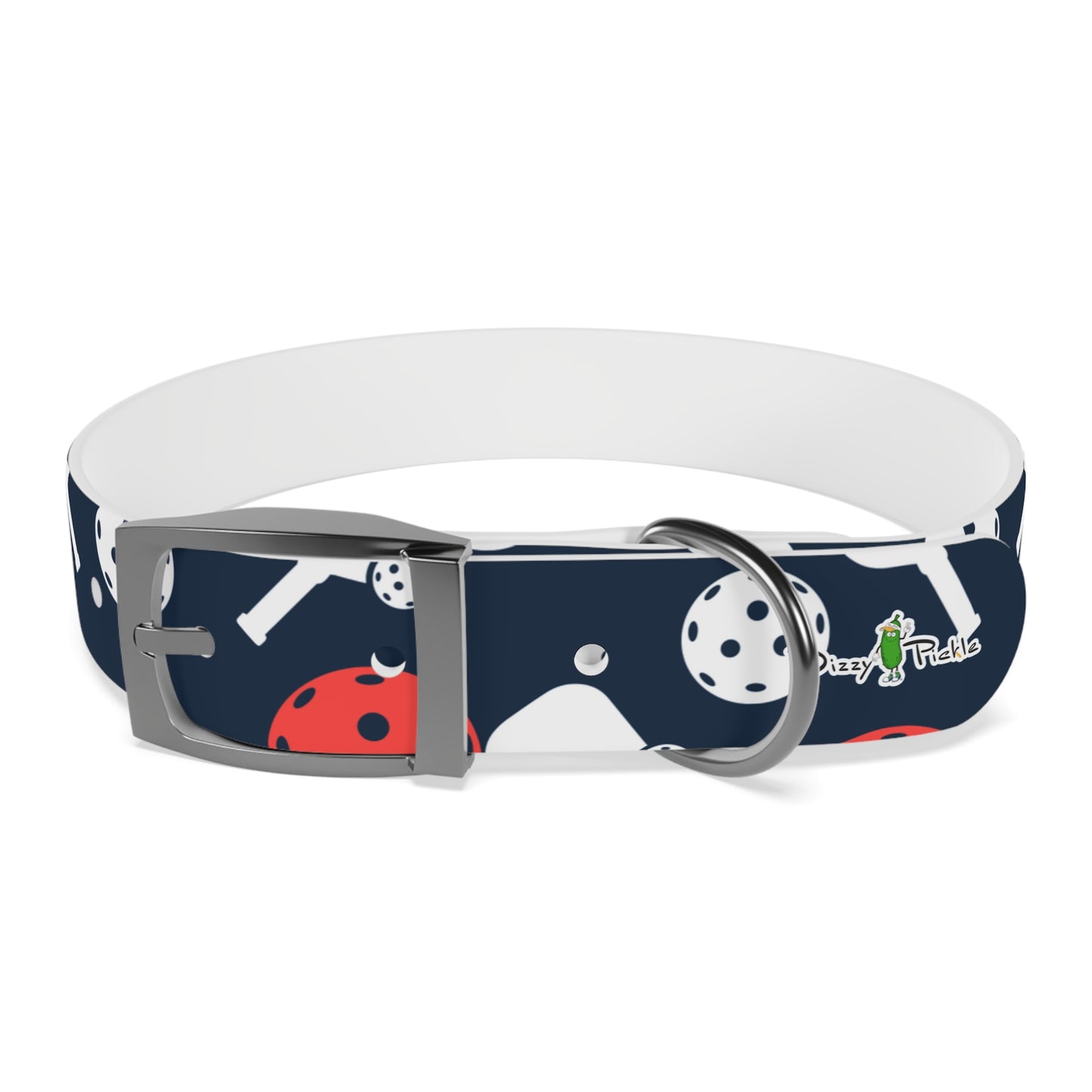 Dizzy Pickle Van Paddles and Balls Pickleball Dog Collar