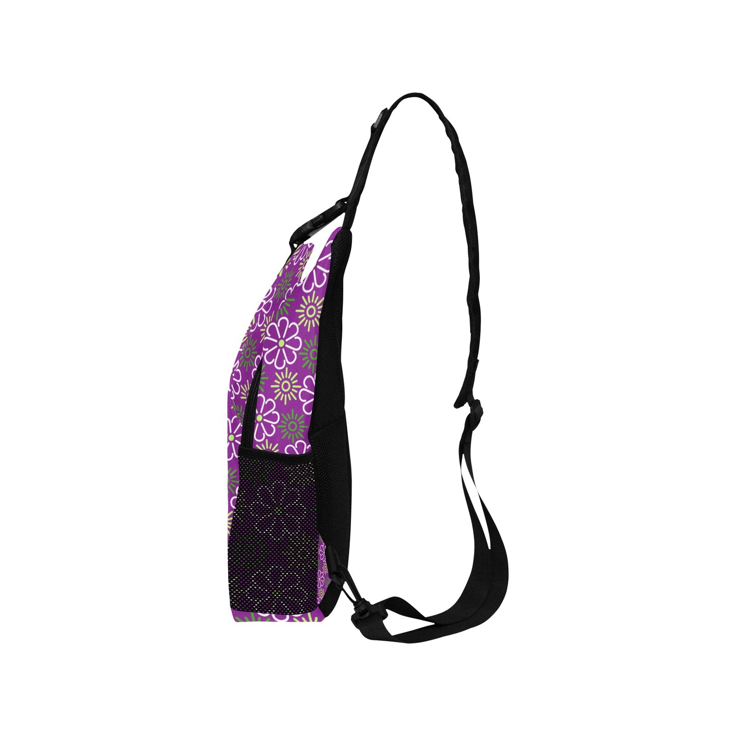 Dizzy Pickle April Purple Pickleball Grab-N-Go Crossbody Casual Chest Bag