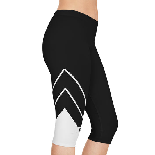 Dizzy Pickle Let's GEO YRCT4B Women's Pickleball Knee-Length Mid-Rise Capris