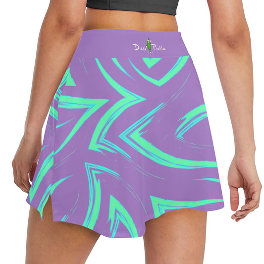 Dizzy Pickle Emily Move Women's Pickleball 18" Athletic Skort with Inner Shorts and Two Ball Pockets