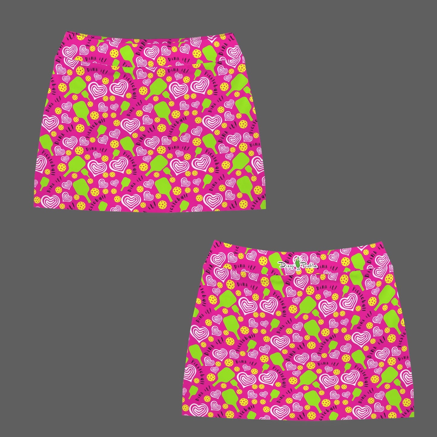 Dinking Diva Hearts Pink mini