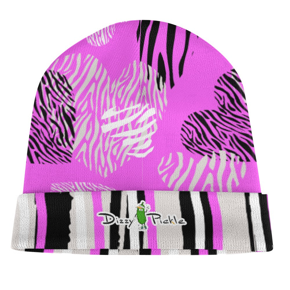 Dizzy Pickle Shelley Pink One-Size Knitted Beanie