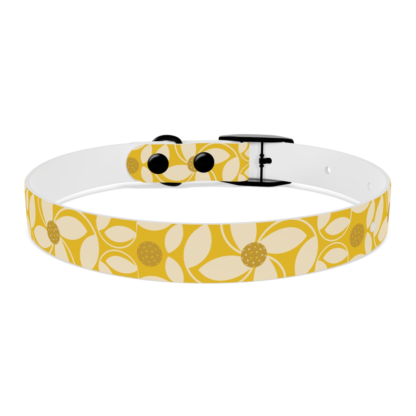 Dizzy Pickle Beth Gold Pickleball Dog Collar