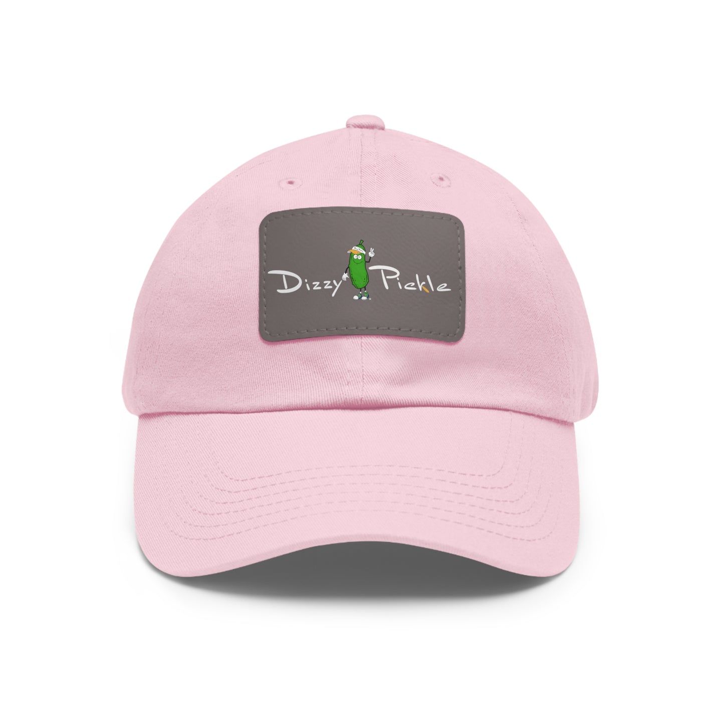 Dizzy Pickle DZY P Classic Unisex low-profile Hat with Leather Patch v2