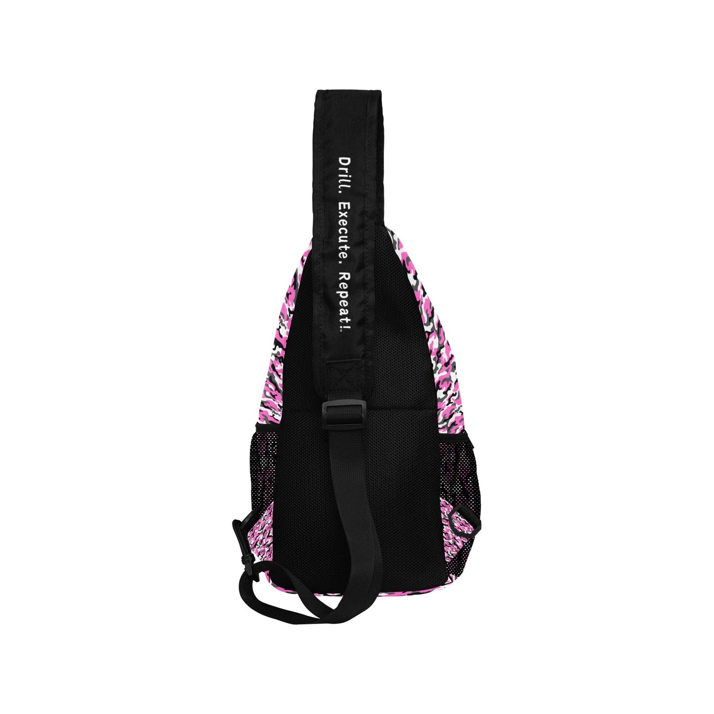 Dizzy Pickle Jan Pink Pickleball Grab-N-Go Crossbody Casual Chest Bag