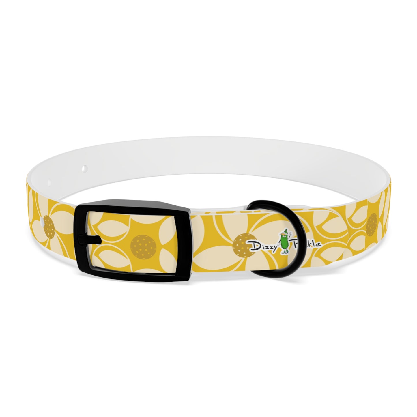 Dizzy Pickle Beth Gold Pickleball Dog Collar