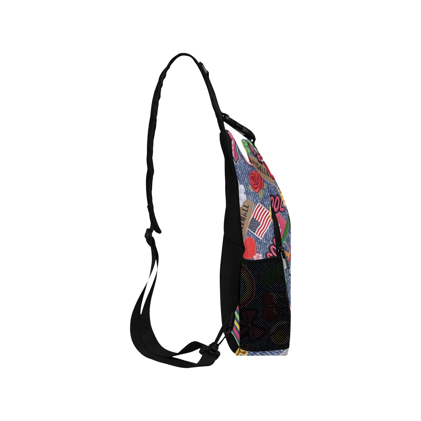 Dizzy Pickle Amy Patches Pickleball Grab-N-Go Crossbody Casual Chest Bag