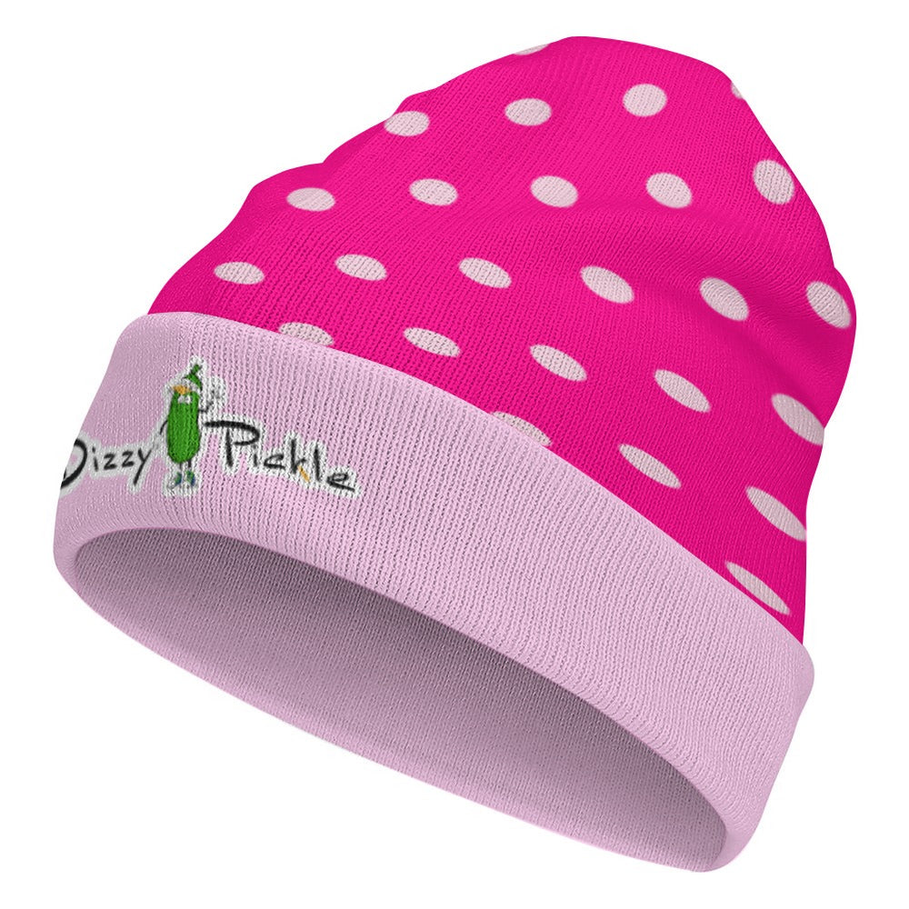 Dizzy Pickle Avery Polka Dots One-Size Knitted Beanie