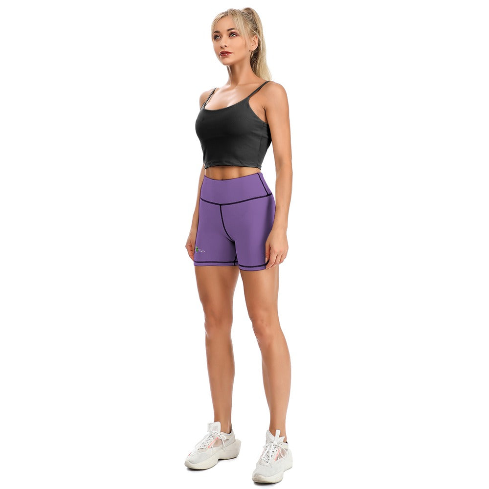 Dizzy Pickle DZY P Classic Medium Purple Women's Pickleball Comfortable Skinny Sports Yoga Shorts